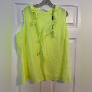 NWT $108  Tahari patsy blouse 1xl sleeveless